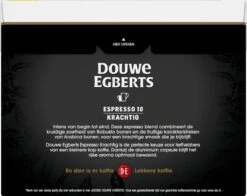 Douwe Egberts Espresso Krachtig (10) - 5 X 40 Koffiecups -Lavazza Winkel 1200x951