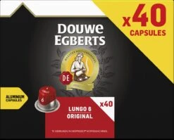 Douwe Egberts Lungo Original Koffiecups (6) - 5 X 40 Koffiecups -Lavazza Winkel 1200x965 1