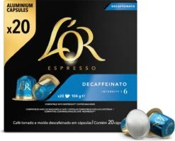 L'OR Espresso Decaffeinato (6) - 10 X 20 Koffiecups -Lavazza Winkel 1200x968 1