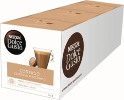 Nescafé Dolce Gusto Cortado Espresso Macchiato Capsules - 48 Koffiecups 4 Nescafé Dolce Gusto Cortado Espresso Macchiato Capsules - 48 Koffiecups -Lavazza Winkel 1200x971