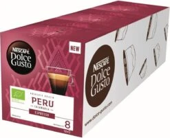 Nescafé Dolce Gusto Espresso Peru Capsules - 36 Koffiecups - GB-ORG-05 4 Nescafé Dolce Gusto Espresso Peru Capsules - 36 Koffiecups - GB-ORG-05 -Lavazza Winkel 1200x975 1