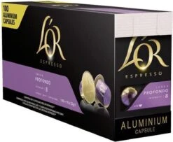 L'Or Espresso Profondo Koffiecups - 10 X 10 Stuks 5 L'Or Espresso Profondo Koffiecups - 10 X 10 Stuks -Lavazza Winkel 1200x987 2