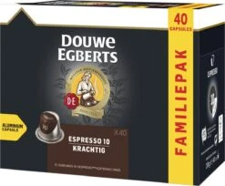 Douwe Egberts Espresso Krachtig (10) - 5 X 40 Koffiecups -Lavazza Winkel 1200x992