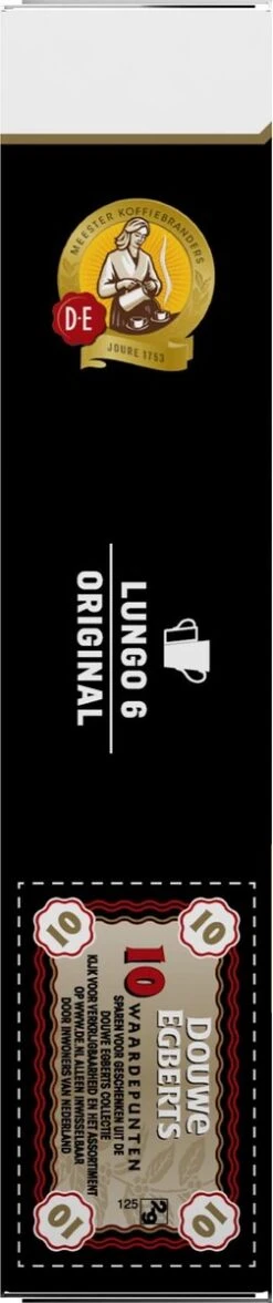 Douwe Egberts Lungo Original Koffiecups - Intensiteit 6/12 - 10 X 10 Capsules -Lavazza Winkel 252x1200 2