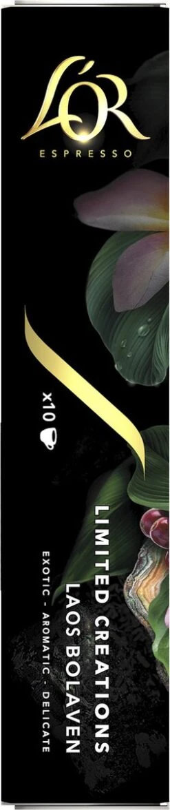 L'OR Espresso Limited Creations Laos Bolaven Koffiecups - Intensiteit 7/12 - 10 X 10 Capsules -Lavazza Winkel 252x1200 3