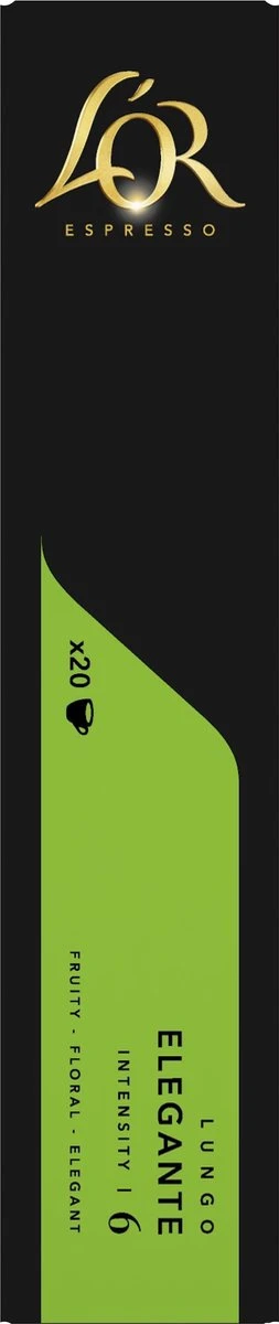 L'OR Lungo Elegante Koffiecups - Intensiteit 6/12 - 10 x 20 capsules L'OR Lungo Elegante Koffiecups - Intensiteit 6/12 - 10 X 20 Capsules -Lavazza Winkel 253x1200 6