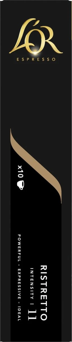 L'OR Espresso Ristretto (11) - 10 x 10 Koffiecups L'OR Espresso Ristretto (11) - 10 X 10 Koffiecups -Lavazza Winkel 255x1200 1