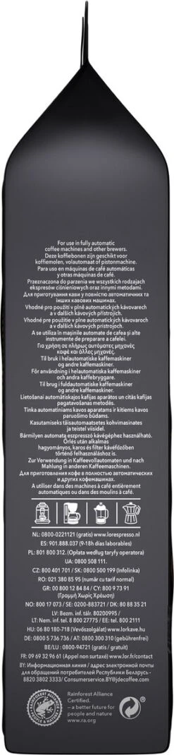 L'OR Espresso Onyx Koffiebonen (12) - 4 X 500 Gram -Lavazza Winkel 277x1200