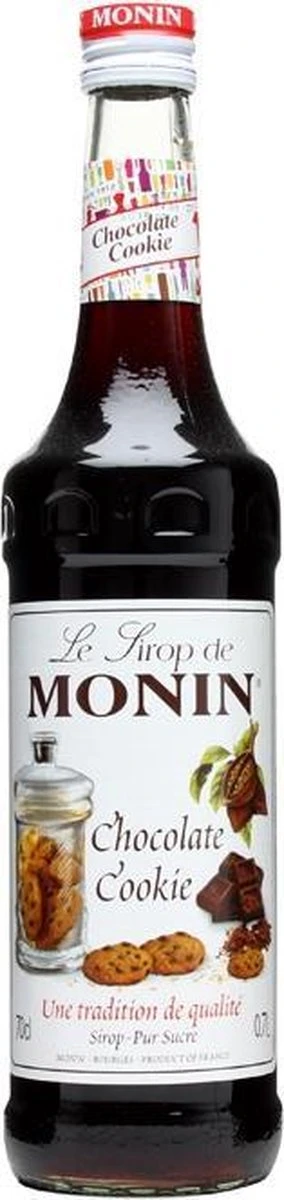 Monin Koffiesiroop Chocolate Cookie - 70 cl Monin Koffiesiroop Chocolate Cookie - 70 Cl -Lavazza Winkel