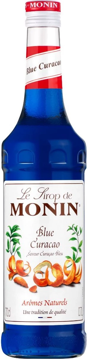 Monin Koffiesiroop Blue Curacao Cocktail - 70 cl Monin Koffiesiroop Blue Curacao Cocktail - 70 Cl -Lavazza Winkel