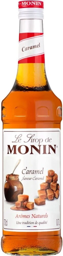 Monin Caramel Karamel 70cl Koffiesiroop Met 1x Monin Pompje -Lavazza Winkel 297x1200 2