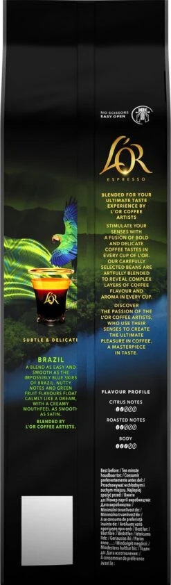 L'OR Espresso Origins Brazil Koffiebonen (6) - 4 X 500 Gram -Lavazza Winkel 352x1200