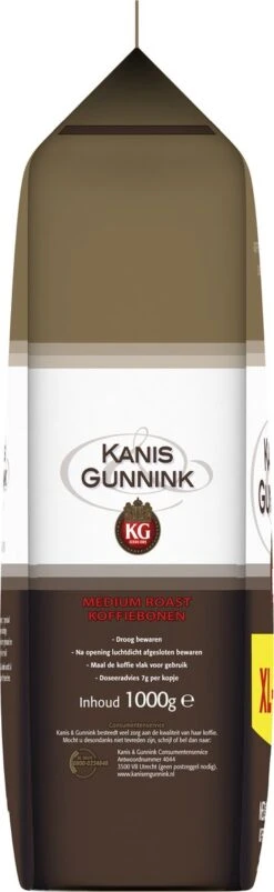 Kanis & Gunnink Medium Roast Koffiebonen - 4 X 1000 Gram - Voordeelverpakking -Lavazza Winkel 369x1200 1