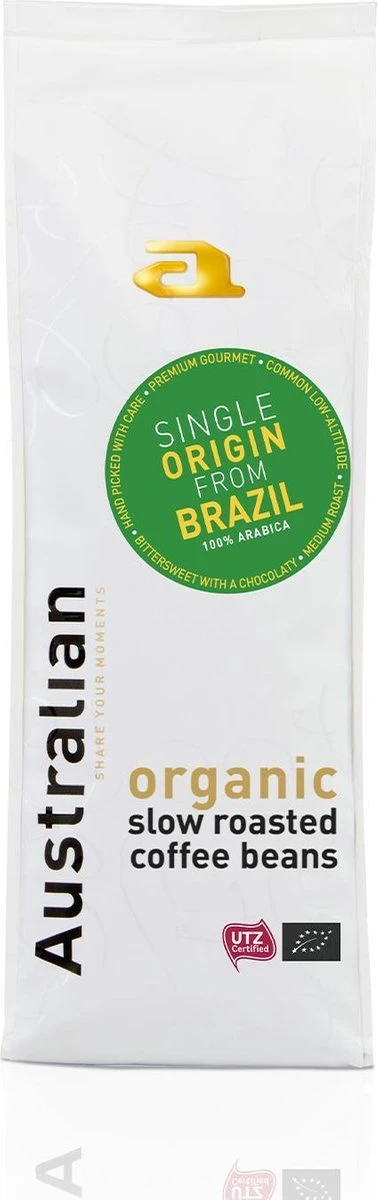 Australian coffee beans Special Blend Brazil -4 x 750 gram- UTZ organic Australian Coffee Beans Special Blend Brazil -4 X 750 Gram- UTZ Organic -Lavazza Winkel 378x1200 2