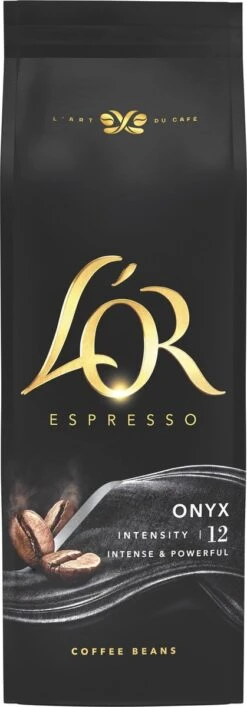 L'OR Espresso Onyx Koffiebonen (12) - 4 X 500 Gram -Lavazza Winkel 419x1200