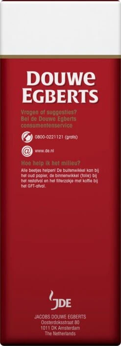Douwe Egberts Aroma Rood Donker Filterkoffie - 6 X 500 Gram 3 Douwe Egberts Aroma Rood Donker Filterkoffie - 6 X 500 Gram -Lavazza Winkel 420x1200 4