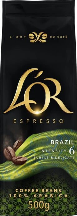 L'OR Espresso Origins Brazil Koffiebonen (6) - 4 X 500 Gram -Lavazza Winkel 429x1200