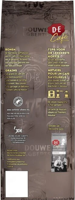 Douwe Egberts D.E Café Delicaat Rond Koffiebonen - Intensiteit 5/9 - 4 X 500 Gram -Lavazza Winkel 453x1200 11