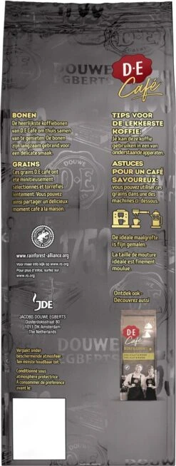 Douwe Egberts D.E Café Espresso Koffiebonen - Intensiteit 7/9 - 4 X 500 Gram 4 Douwe Egberts D.E Café Espresso Koffiebonen - Intensiteit 7/9 - 4 X 500 Gram -Lavazza Winkel 453x1200 16