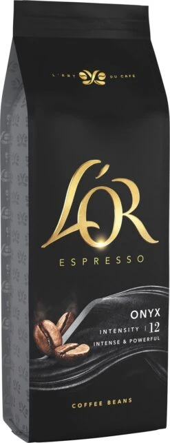 L'OR Espresso Onyx Koffiebonen (12) - 4 X 500 Gram -Lavazza Winkel 461x1200