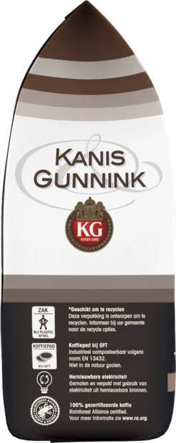 Kanis & Gunnink Dark Roast Koffiepads - 10 X 36 Pads -Lavazza Winkel 477x1200