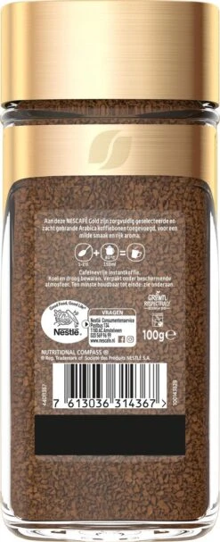 Nescafé Gold Decafé Oploskoffie - 6 Potten à 100 Gram -Lavazza Winkel 488x1200