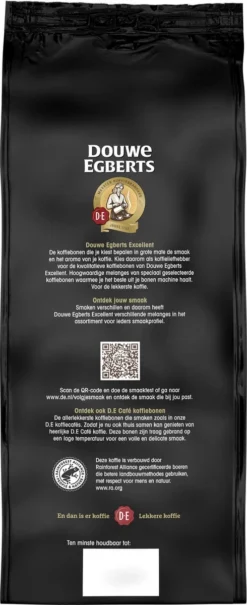 Douwe Egberts Excellent Gold Koffiebonen - 5/9 Intensiteit - 4 X 1kg -Lavazza Winkel 490x1200 1