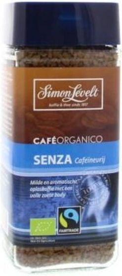 Simon Lévelt | Cafeïnevrije Oploskoffie Premium Organic Coffee - 100g -Lavazza Winkel 530x1200 2