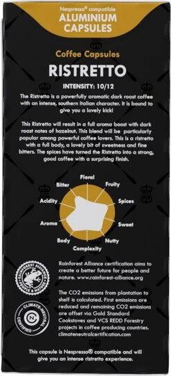 Gran Maestro Italiano - Koffiecups - Nespresso Compatibel Proefpakket - Espresso, Lungo En Meer - 10 X 20 Cups -Lavazza Winkel 548x1200