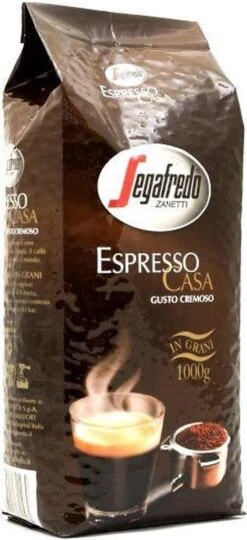 Segafredo Espresso Casa Koffiebonen - 8 X 1 Kg -Lavazza Winkel 549x1200