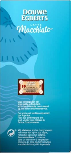 Douwe Egberts Verwenkoffie Latte Macchiato Oploskoffie - 5 X 8 Zakjes -Lavazza Winkel 560x1200 1