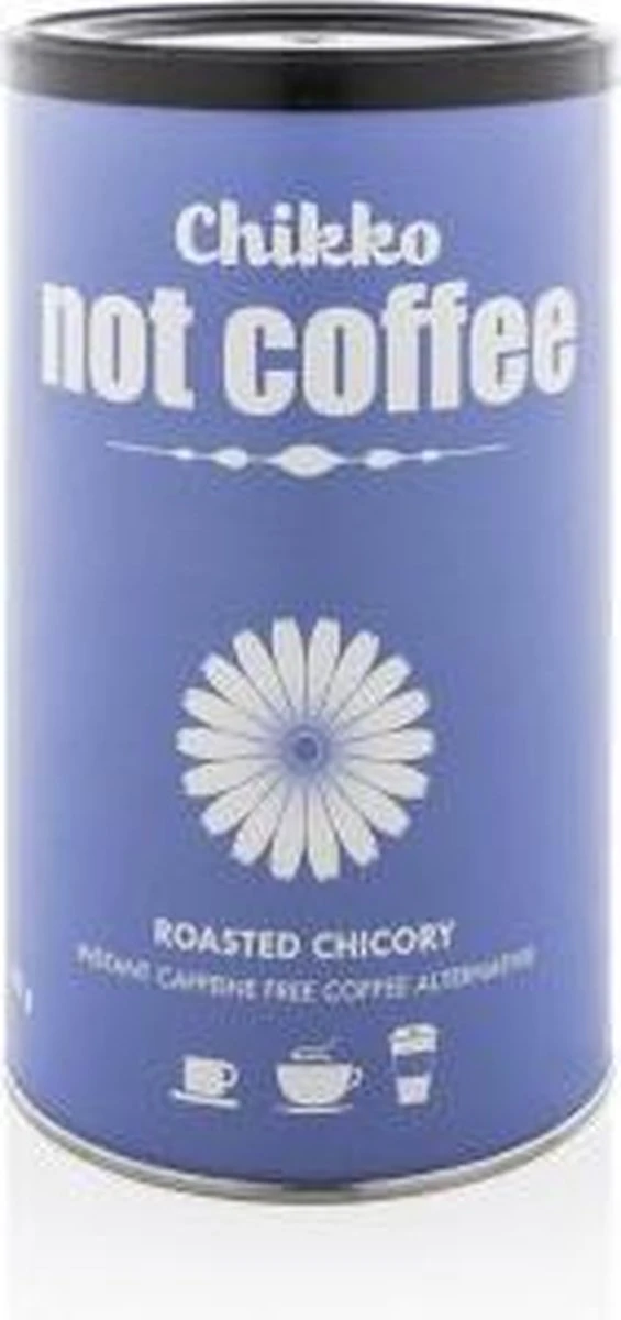 Chikko - Biologische Caffeïnevrije Koffievervanger - Geroosterde Cichorei -Roasted Chicory - 150 g Chikko - Biologische Caffeïnevrije Koffievervanger - Geroosterde Cichorei -Roasted Chicory - 150 G -Lavazza Winkel