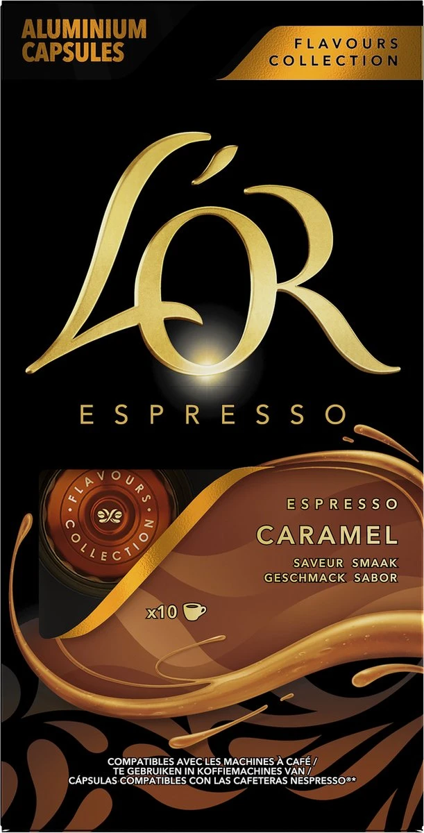 L'OR Espresso Caramel Koffiecups - 10 x 10 capsules L'OR Espresso Caramel Koffiecups - 10 X 10 Capsules -Lavazza Winkel 611x1200 3
