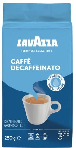 Lavazza Caffe Decaffeinato Filterkoffie - 250 Gram X8 4 Lavazza Caffe Decaffeinato Filterkoffie - 250 Gram X8 -Lavazza Winkel 619x1200