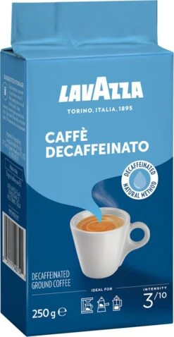 Lavazza Caffe Decaffeinato Filterkoffie - 250 Gram X8 7 Lavazza Caffe Decaffeinato Filterkoffie - 250 Gram X8 -Lavazza Winkel 620x1200 1