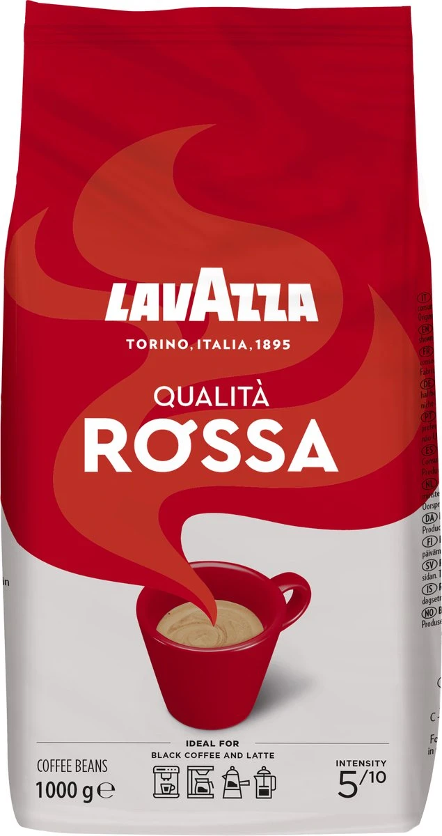 Lavazza Qualita Rossa Koffiebonen - 1 kg Lavazza Qualita Rossa Koffiebonen - 1 Kg -Lavazza Winkel
