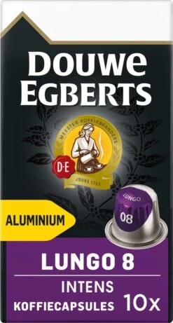 Douwe Egberts Lungo Intens Koffiecups - Intensiteit 8/12 - 10 X 10 Capsules 8 Douwe Egberts Lungo Intens Koffiecups - Intensiteit 8/12 - 10 X 10 Capsules -Lavazza Winkel 643x1200 5