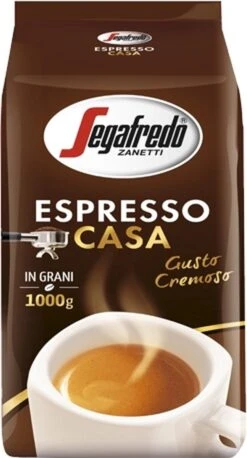 Segafredo Espresso Casa Koffiebonen - 1 Kg -Lavazza Winkel 647x1200