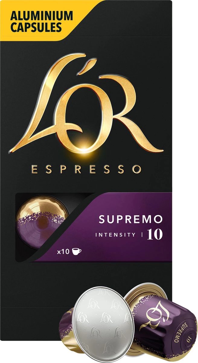 L'OR Espresso Koffiecups Variatiepakket - 8 x 10 capsules L'OR Espresso Koffiecups Variatiepakket - 8 X 10 Capsules -Lavazza Winkel 656x1200 4