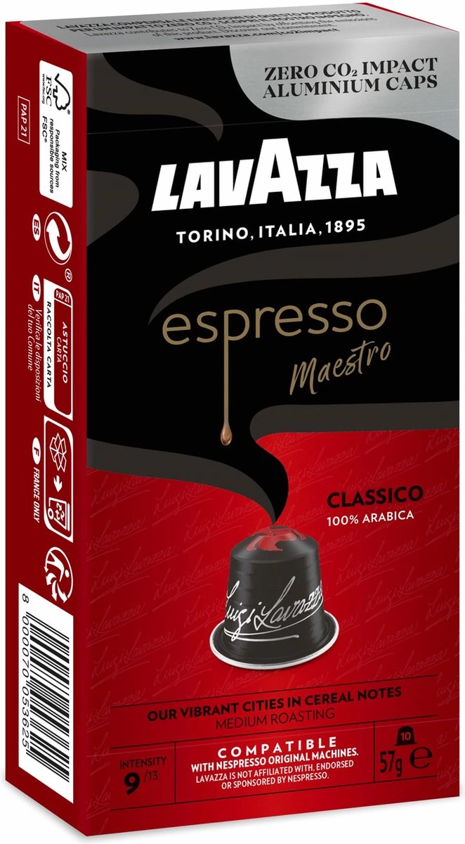Classico 100 stuks LAVAZZA Classico 100 Stuks -Lavazza Winkel 662x1200 3