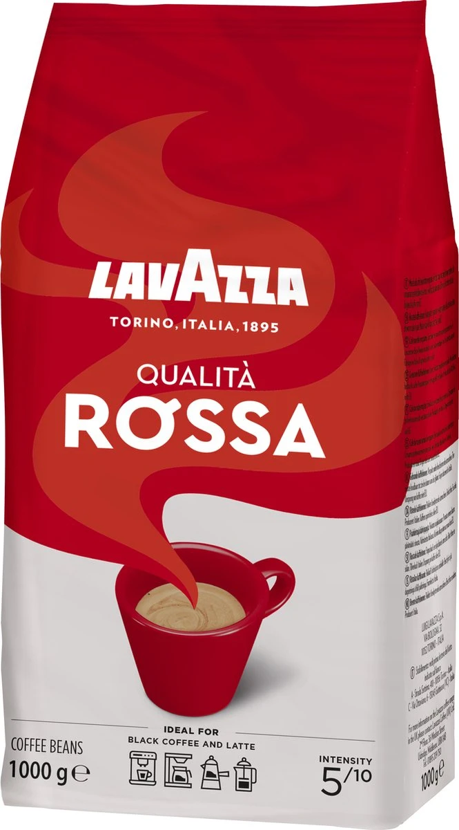 Lavazza Qualita Rossa Koffiebonen - 1 kg Lavazza Qualita Rossa Koffiebonen - 1 Kg -Lavazza Winkel 665x1200 2