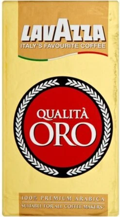 Lavazza Qualita Oro Gemalen / Filterkoffie - 250 Gram Krimp X20 -Lavazza Winkel 666x1200