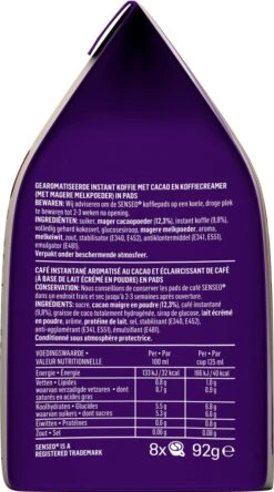 Senseo Cappuccino Choco Koffiepads - 2/9 Intensiteit - 4 X 8 Pads -Lavazza Winkel 668x1200