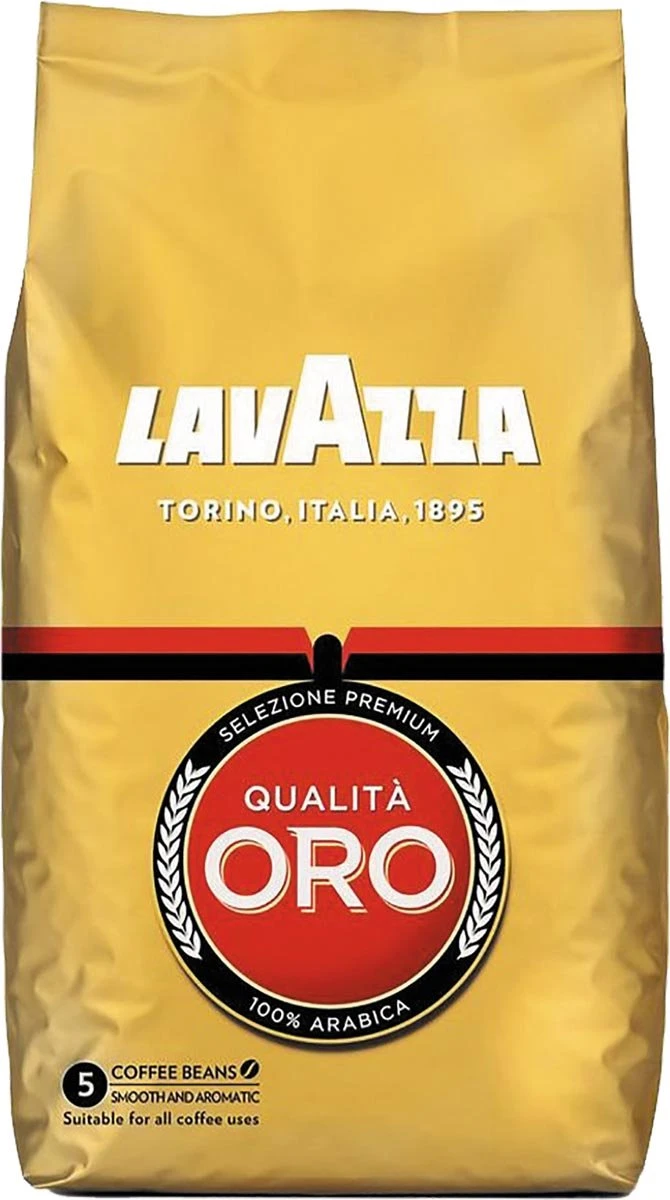 Lavazza Qualita Oro Koffiebonen -1 x 1 kg Lavazza Qualita Oro Koffiebonen -1 X 1 Kg -Lavazza Winkel
