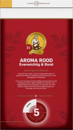 Douwe Egberts Aroma Rood Koffiepads - 4 X 54 Pads -Lavazza Winkel 672x1200