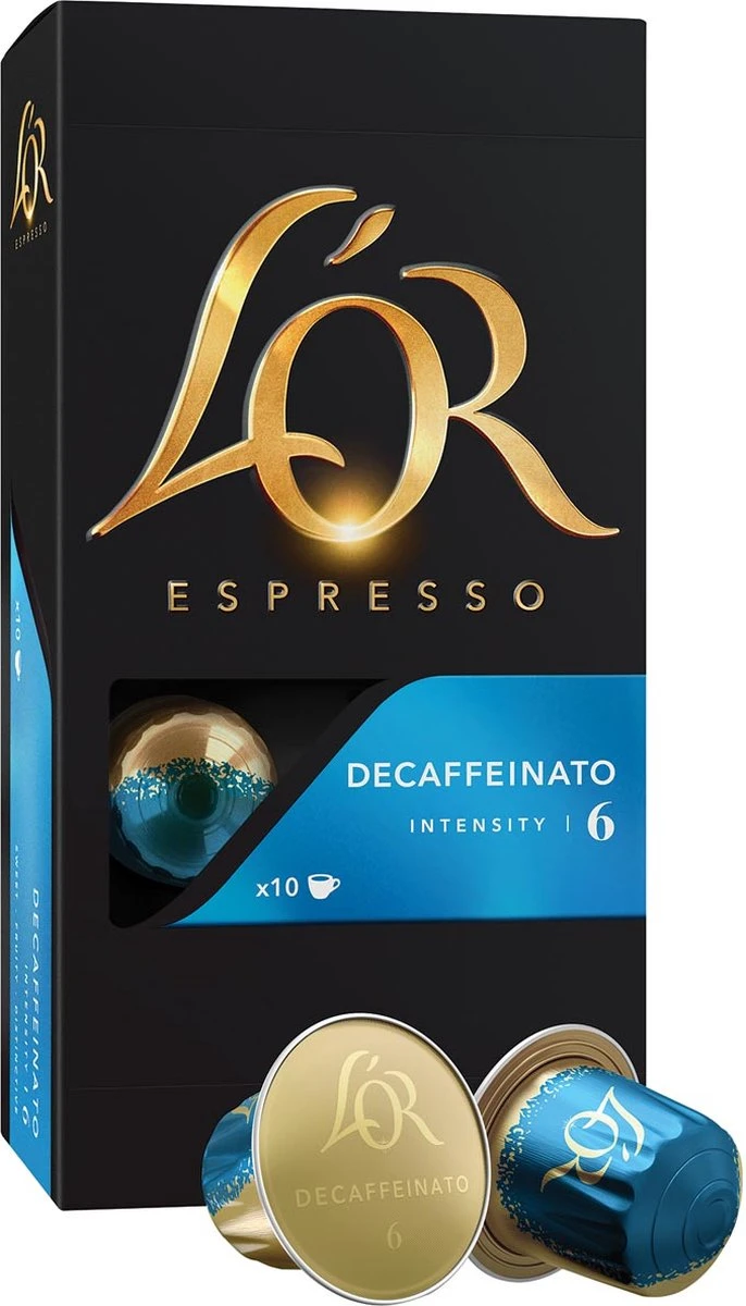 L'OR Espresso Decaffeinato Koffiecups - Intensiteit 6/12 - 10 x 10 capsules L'OR Espresso Decaffeinato Koffiecups - Intensiteit 6/12 - 10 X 10 Capsules -Lavazza Winkel 686x1200 2