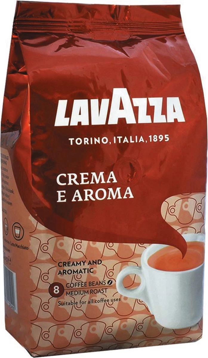Lavazza Crema e Aroma Koffiebonen - 6 x 1 kg Lavazza Crema E Aroma Koffiebonen - 6 X 1 Kg -Lavazza Winkel