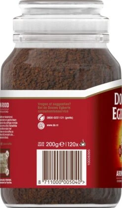 Douwe Egberts Aroma Rood Oploskoffie - 6 X Pot Van 200 Gram -Lavazza Winkel 706x1200