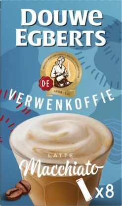Douwe Egberts Verwenkoffie Latte Macchiato Oploskoffie - 5 X 8 Zakjes -Lavazza Winkel 713x1200 3