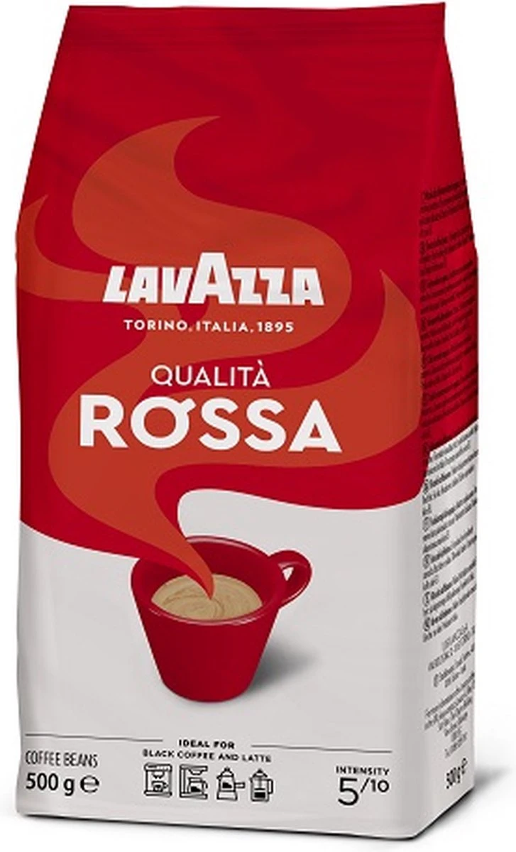 Lavazza Qualita Rossa koffiebonen - 500 gram x4 Lavazza Qualita Rossa Koffiebonen - 500 Gram X4 -Lavazza Winkel 727x1200 2